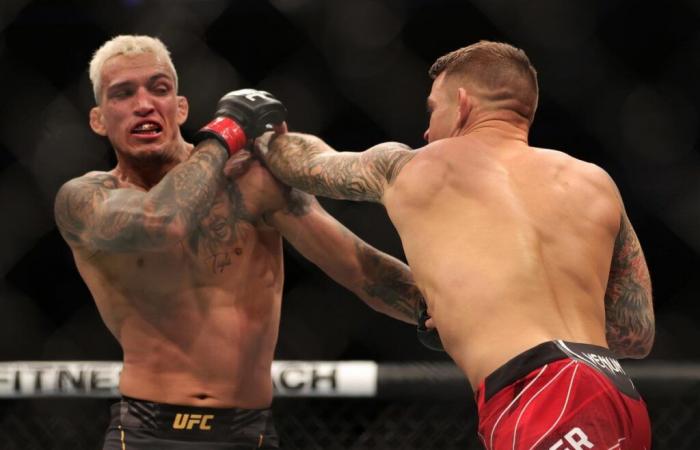 Pelea libre de UFC: Charles Oliveira somete a Dustin Poirier después de una guerra total en la primera defensa del título de UFC