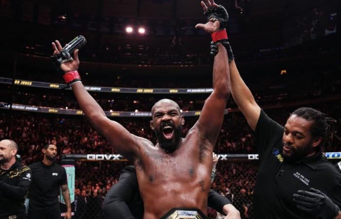 MMA – UFC: Jon Jones noquea a Stipe Miocic con una patada giratoria y retiene su cinturón de campeonato de peso pesado