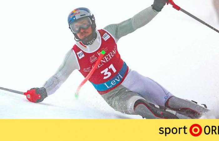 Esquí alpino: resultado decepcionante en Levi para Hirscher