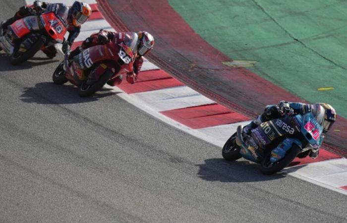 Moto 3| David Alonso ejerce de campeón y se lleva la última victoria del curso