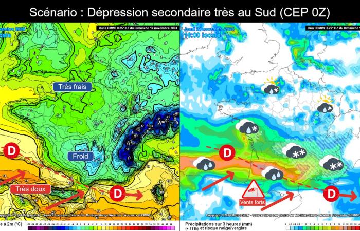 nueva actualización sobre el mal tiempo durante los próximos días 17/11/2024