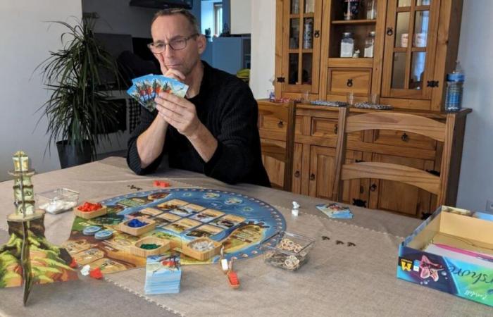 Apasionado de los juegos de mesa, Patrick posee más de 150