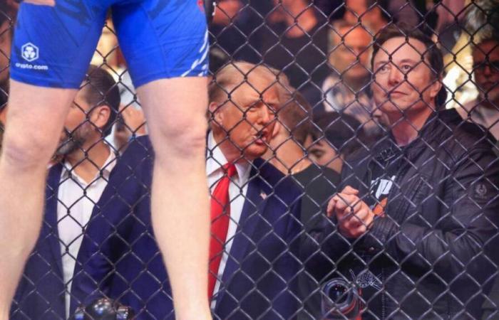 Donald Trump encabeza la noche de MMA en Nueva York