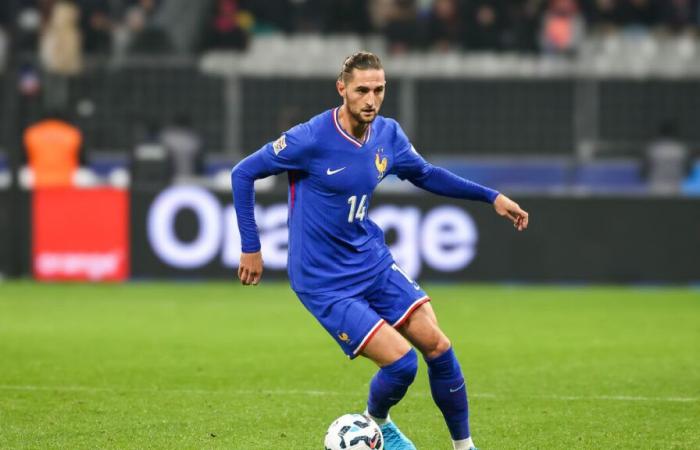 Italia-Francia: la composición oficial de los Blues con Rabiot, Guendouzi y Kolo Muani