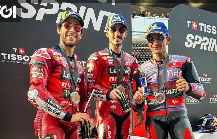 Bagnaia gana, el título continúa hasta el final de la carrera