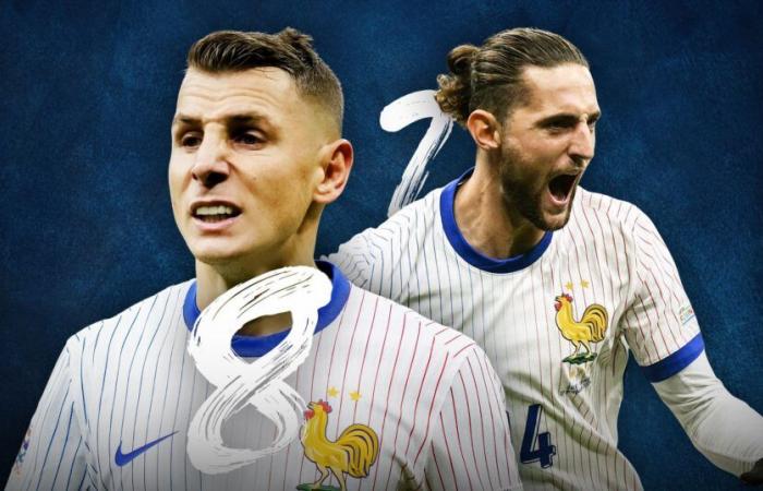 Italia – Francia – Las notas del blues: Lucas Digne – Adrien Rabiot, te amo a la italiana