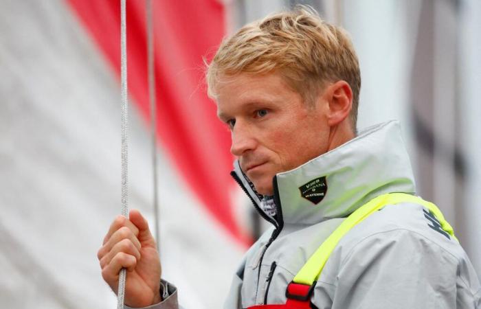 Maxime Sorel, el primero de los 40 patrones de la Vendée Globe en tirar la toalla, se removiliza