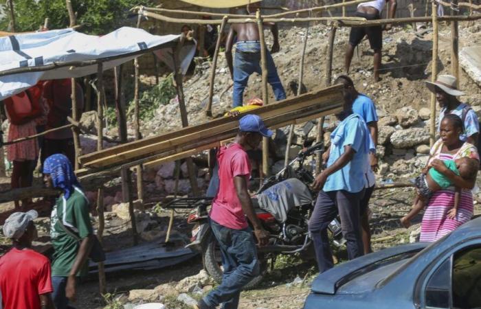 Más de 20.000 desplazados en cuatro días en la capital haitiana