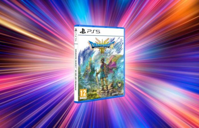 el Remake del clásico Dragon Quest III HD-2D en promoción flash en Amazon