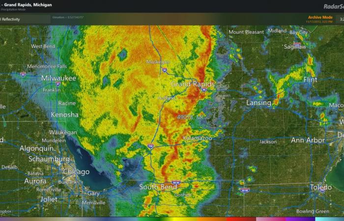 Se avecina una semana inestable: el Centro Meteorológico de Michigan