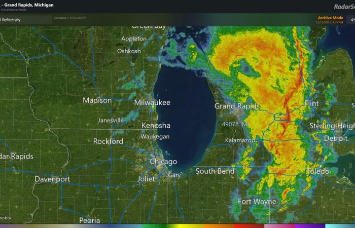 Se avecina una semana inestable: el Centro Meteorológico de Michigan