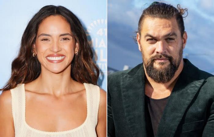 Jason Momoa y su novia Adria Arjona intercambian emojis de corazón y se llaman ‘Mi Amor’ en Instagram