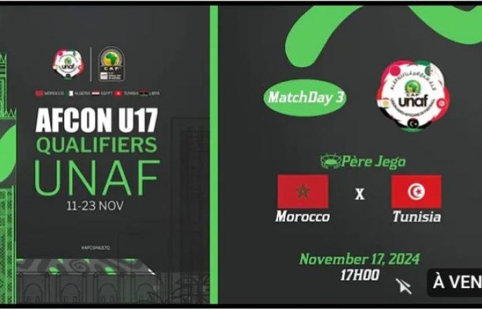 Torneo UNAF U17: ¿en qué canal y a qué hora ver el Túnez-Marruecos este domingo?