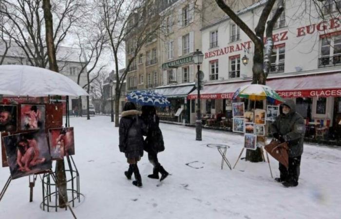 Francia se enfrenta a la primera ola de frío del invierno