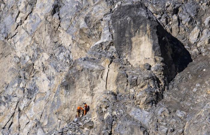 Evacuación de Brienz: la evacuación avanza