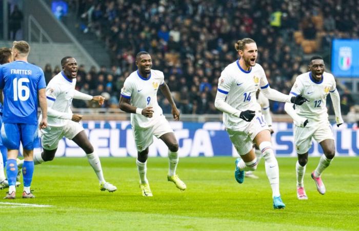 Los Bleus prueban Italia – Liga de las Naciones – J6 – Italia-Francia (1-3)