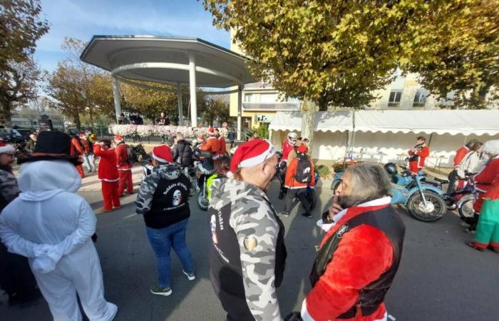 Montceau – Los pequeños papás moteros fieles al encuentro