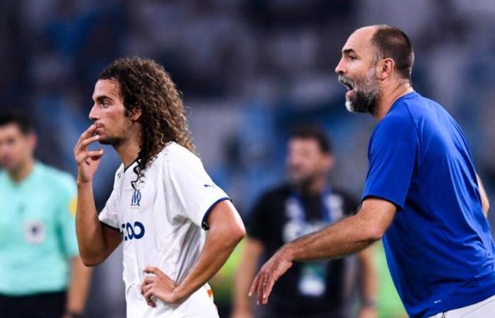 El remate de Guendouzi sobre Tudor en la Lazio