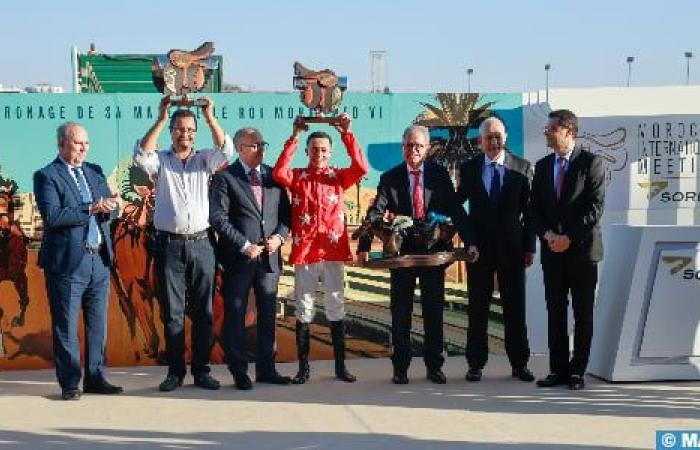 Encuentro internacional de Marruecos: el caballo “Ghasham” gana el Gran Premio de SM el Rey Mohammed VI de pura raza árabe