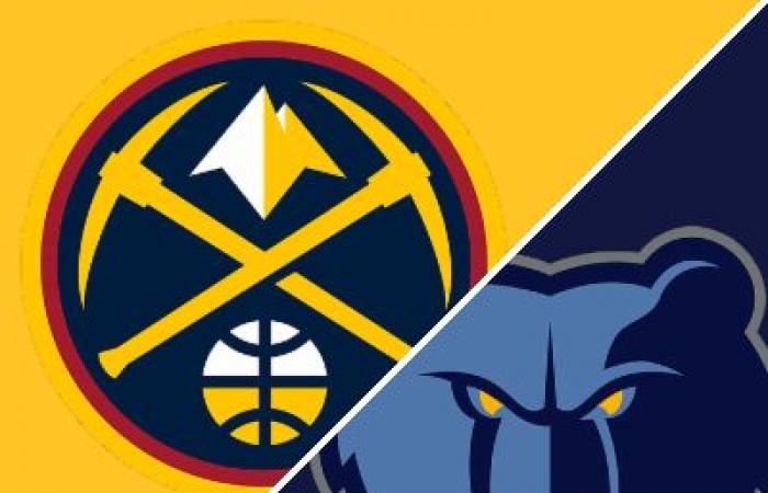 Grizzlies 105-90 Nuggets (17 de noviembre de 2024) Resumen del juego