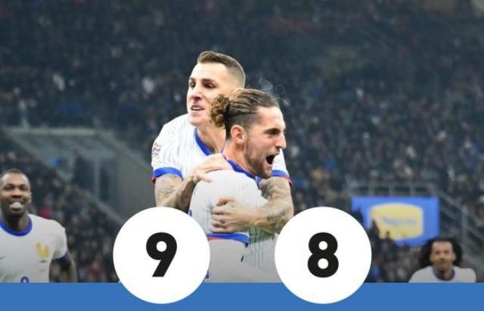 Digne y Rabiot, héroes en San Siro (Liga de Naciones)