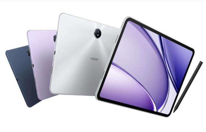 El diseño, pantalla y colores de la Oppo Pad 3 hechos oficiales