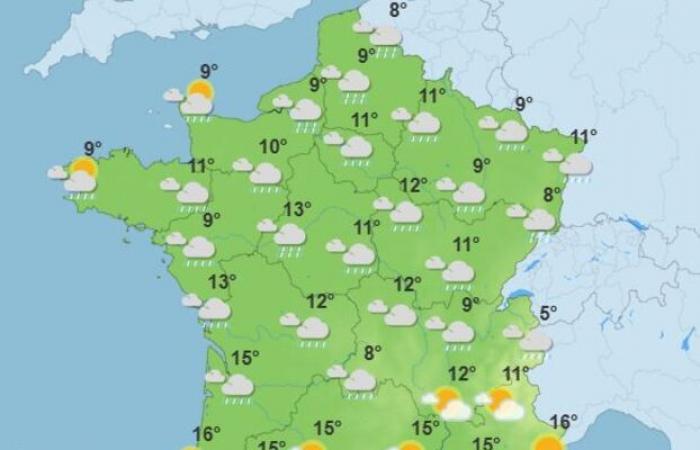 Riesgo de nieve a baja altura, frío polar y perturbaciones meteorológicas: las previsiones para la semana en Francia