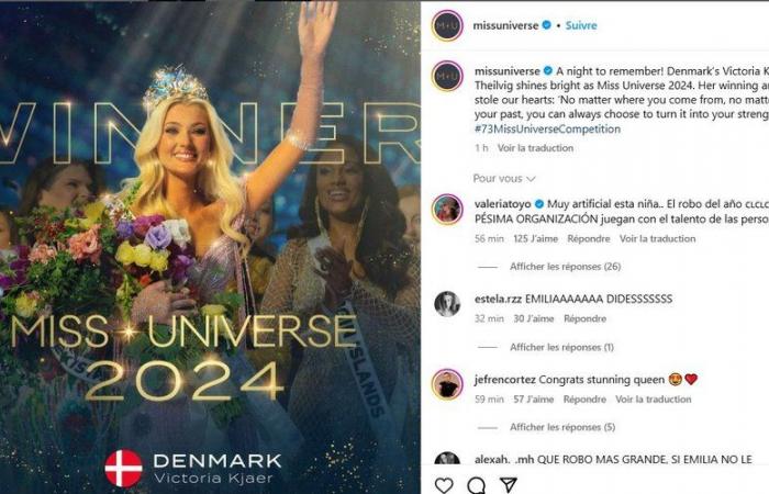 Miss Universo: “Soñé una vez y se hizo realidad”, quién es Victoria Kjaer Theilvig, Miss Dinamarca 2024, votada como la mujer más bella del mundo