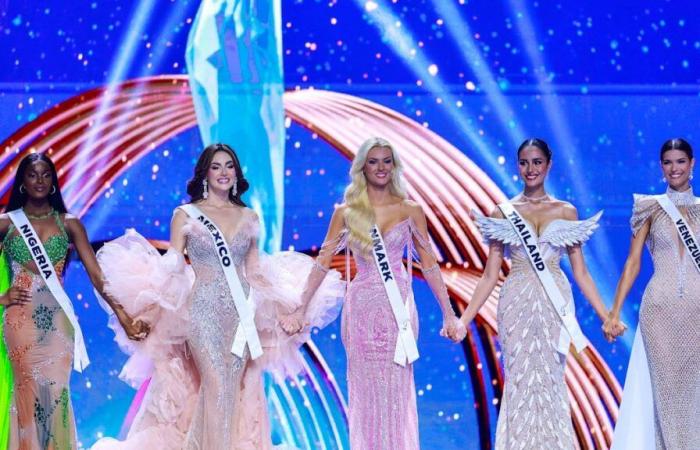 Una danesa coronada Miss Universo, cambiando de competencia