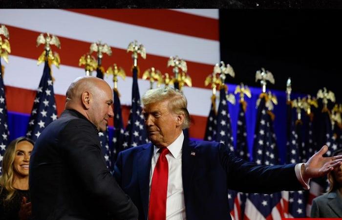 Dana White dice que Donald Trump y Conor McGregor recibieron las ovaciones más fuertes de la historia