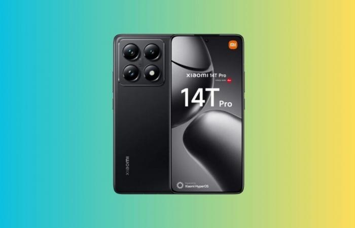 Ultraeficiente, el teléfono inteligente Xiaomi 14T Pro tiene un precio récord esta semana