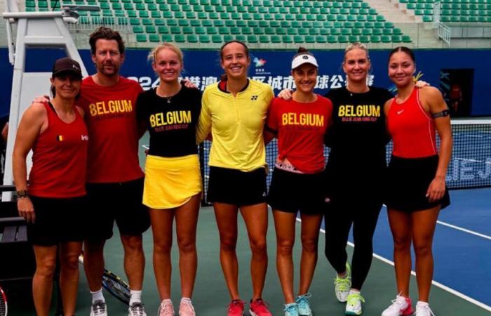 Copa Billie Jean King: Bélgica pierde contra China en el play-off