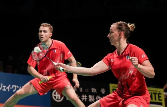 Delphine Delrue y Thom Gicquel derrotados en la final de dobles mixtos del Kumamoto Masters de bádminton