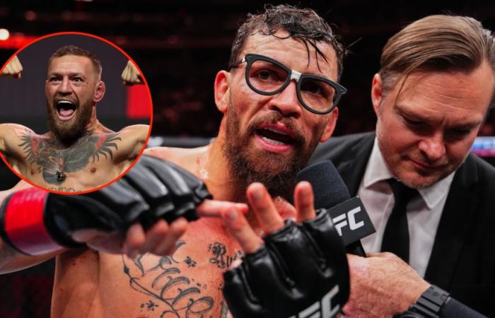 ‘Parece un Conor gigante’… La estrella de UFC 309 comparada con Conor McGregor critica al máximo peso ligero después de una actuación magistral