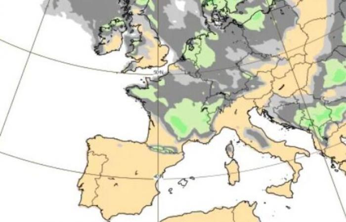 El jueves podría nevar en las llanuras del norte de Francia: mapas para comprender la situación