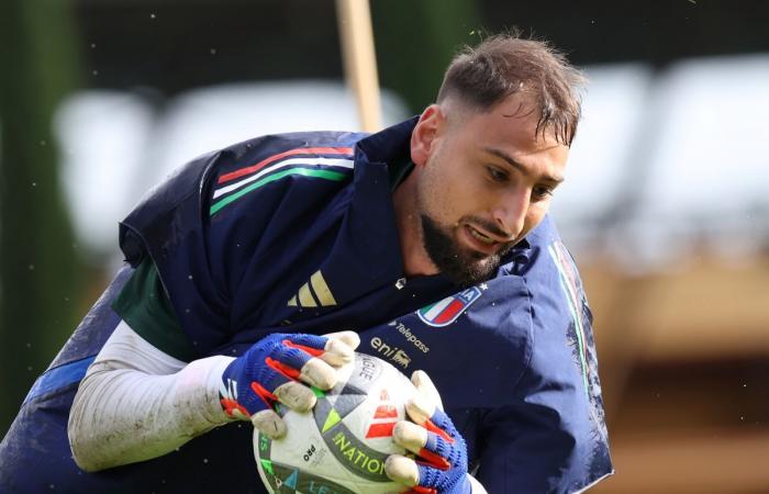 Informe Donnarumma fuera de Italia vs. Francia, Vicario se hace cargo de los guantes para el cuarto partido internacional