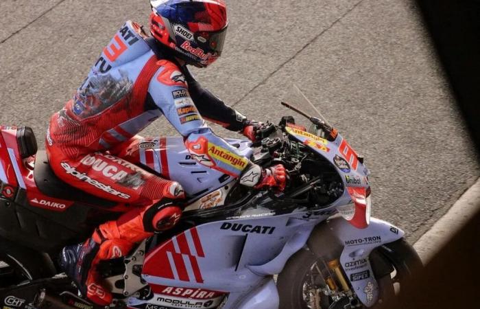 MotoGP, Barcelona J3, Marc Márquez (Ducati/2): “enhorabuena a Jorge Martín, a su familia y a su equipo. Que lo disfrute. El primer título es el mejor y es especial”