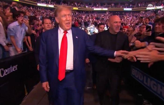 Dana White dice que Donald Trump y Conor McGregor recibieron las ovaciones más fuertes de la historia