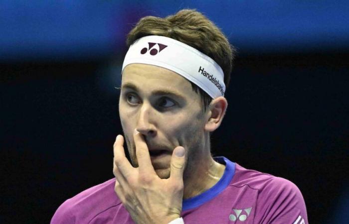 ATP – Finales > Ruud, aplastado por Sinner: “No voy a decir que sea más fácil enfrentar a Djokovic, porque es el mejor de la historia, pero al menos, con Novak, podemos jugar más peloteos y no tener miedo de que él Enviaremos una bomba al final de la línea.”