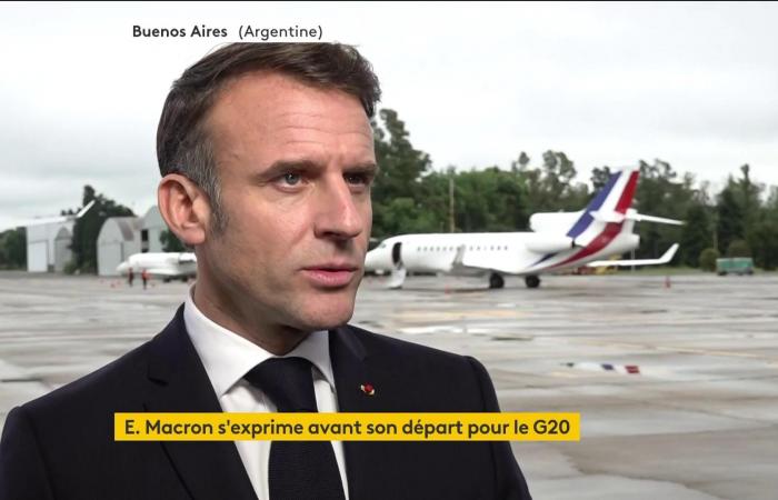 En Argentina, Emmanuel Macron defiende a los agricultores franceses con Javier Milei