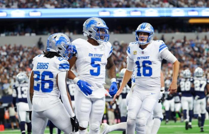 Los Lions establecen récord de juegos consecutivos con touchdowns terrestres