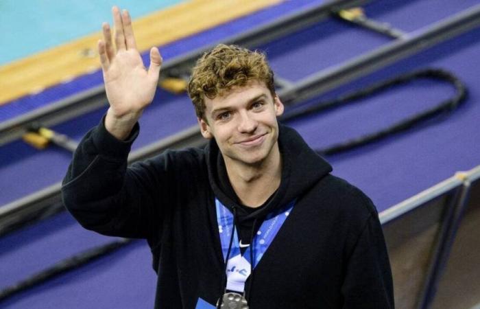 Nueva Zelanda. Léon Marchand, aclamado en el Stade de France, sigue siendo muy popular