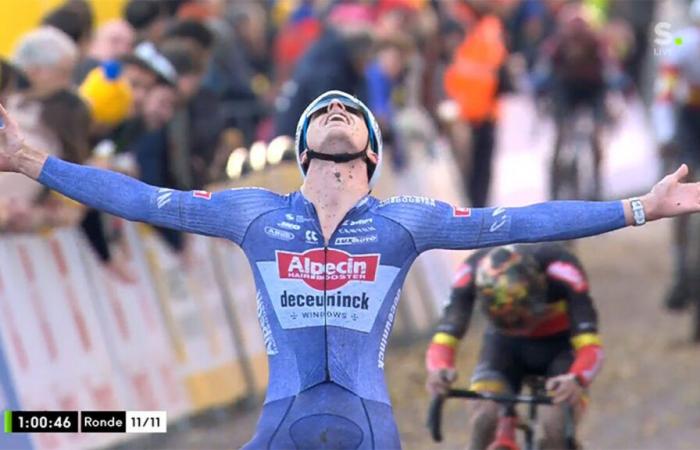 Hay otro nuevo ganador en Hamme: Niels Vandeputte está orgulloso de sí mismo en el Flandriencross