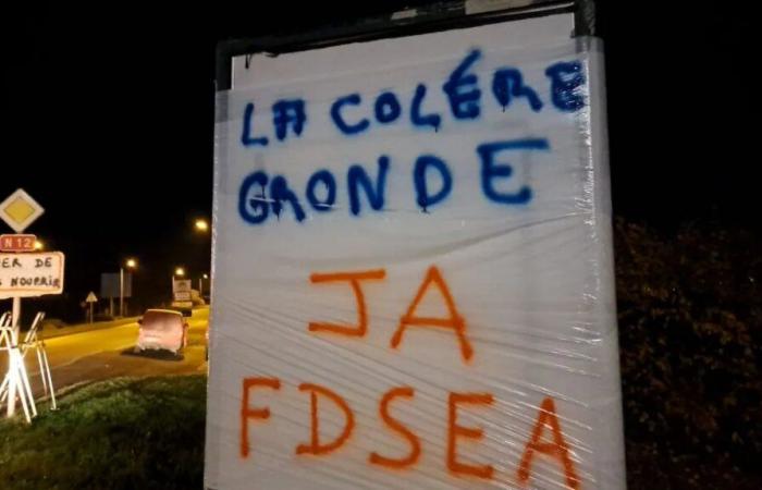 En Mayenne. Campesinos toman medidas para protestar contra el acuerdo del Mercosur