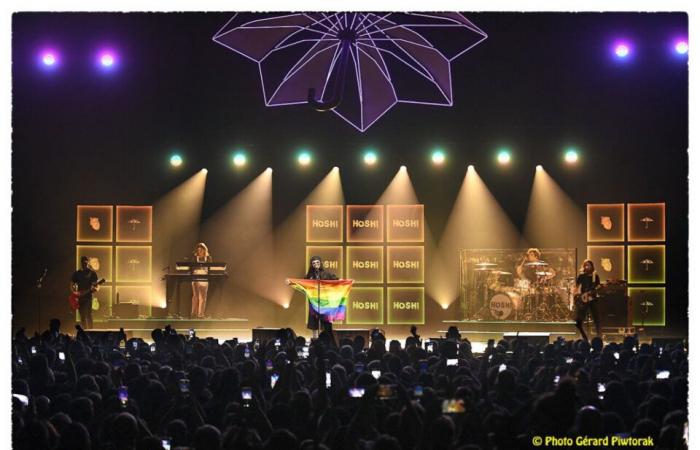 En fotos. Hoshi, una lluvia de amor con un público derretido en el Zénith de Caen