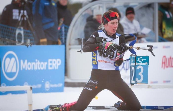 Biatlón | Idre Fjäll: sola en el mundo, Elvira Oeberg gana el sprint de las carreras inaugurales suecas | Revista nórdica | Biatlón n°1