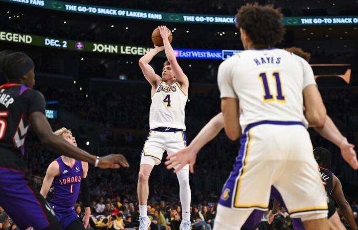 JJ Redick de los Lakers explica cómo el novato Dalton Knecht impulsó al equipo a ganar la remontada