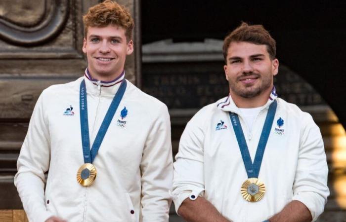 la inesperada foto de los dos campeones en el vestuario del Stade de France