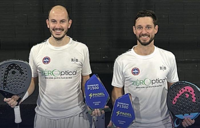 P1500 4PADEL Estrasburgo – Dos puntos de partido salvados y el título para Benoît Theard y Thibaud Pech