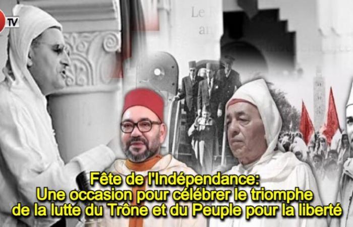 Una oportunidad para celebrar el triunfo de la lucha del Trono y del Pueblo por la libertad – Le7tv.ma